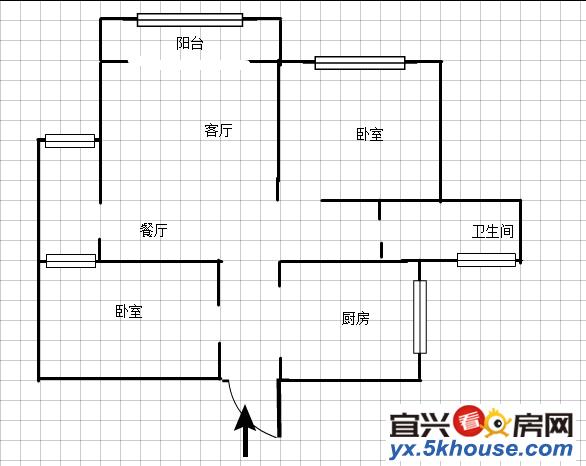 苏宁天氿御城 精装 88平 2室 4楼 拎包入住