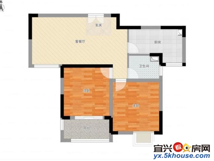 东郊花园3期2楼96平方2室1厅精致装修设施全带衣入住