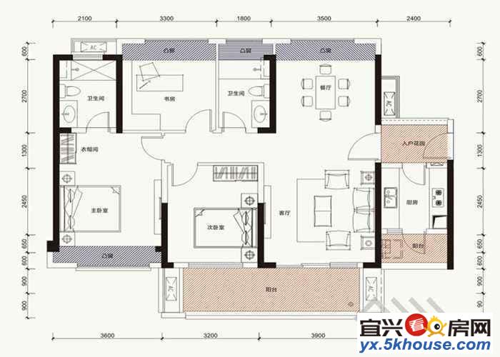 特价中兴二村4室2厅2卫高档装修南北通透采光好户型正双