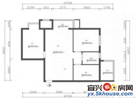 南仓新村  1.5楼  87平方 2室2厅1卫 朝南2房