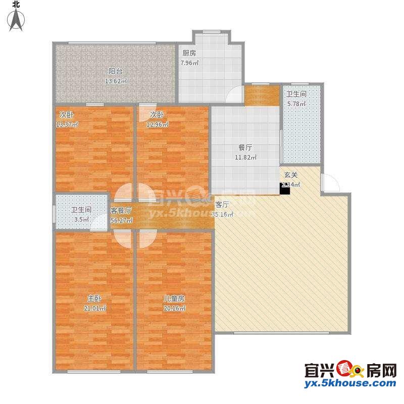 新出售龙潭新村3楼 西首 双阳台 新中式装修 全天采光