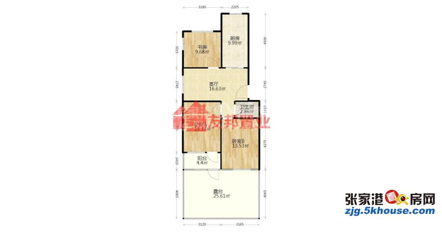 商业新村 1100元/月 2室1厅1卫,2室1厅1卫 简单装修 ,家具电器齐全非常干净