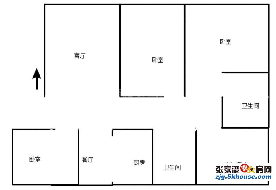 尚城国际 318万 4室2厅2卫 豪华装修 有学位