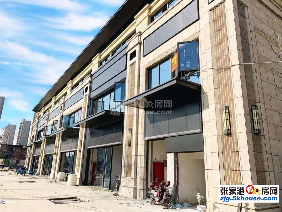 张家港高铁站旁,十字路口独立沿街小区商铺商,可以重餐饮