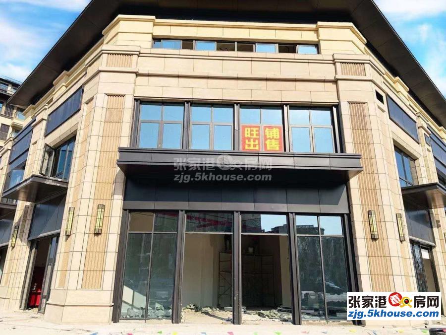 张家港高铁站旁,十字路口独立沿街小区商铺商,可以重餐饮