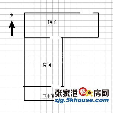 c龙潭新村 一楼带院子 1125元 1室1厅1卫 普通装修